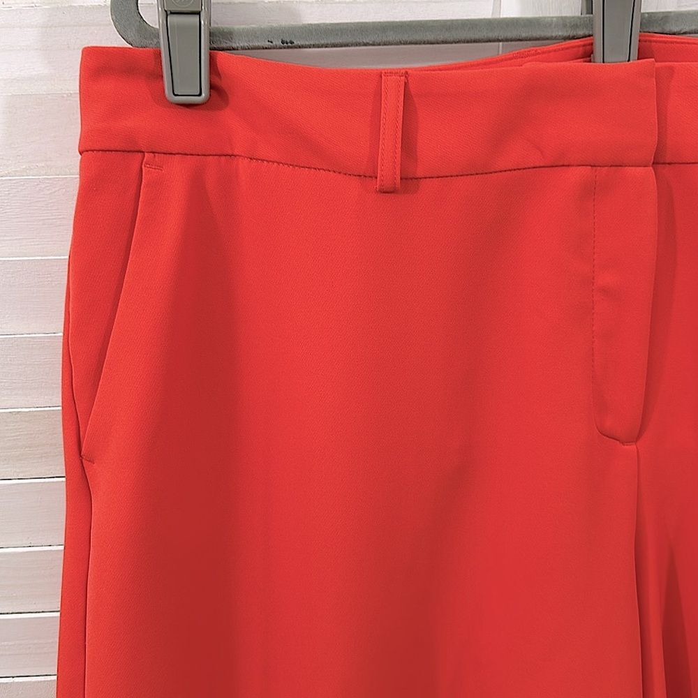 Lane Bryant Plus Size 18 Coral Crop Capri Infinite Stretch Wide Leg Culottes - Picture 3 of 12